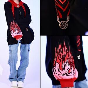 Stitch Spring Jujitsu Kaisen The Vessel hoodie